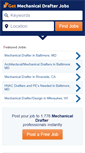 Mobile Screenshot of getmechanicaldrafterjobs.com